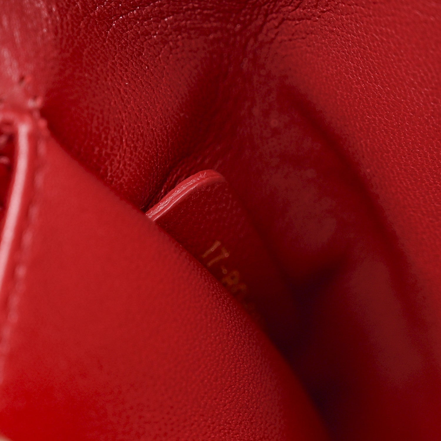 Christian Dior Lambskin Cannage Lily Tote Dark Red 7 of 14