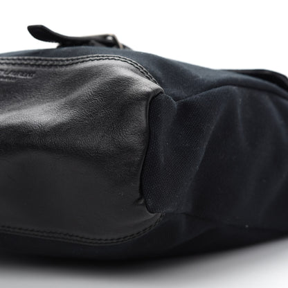 Saint Laurent Canvas Mens Messenger Crossbody Flap Black 11 of 11
