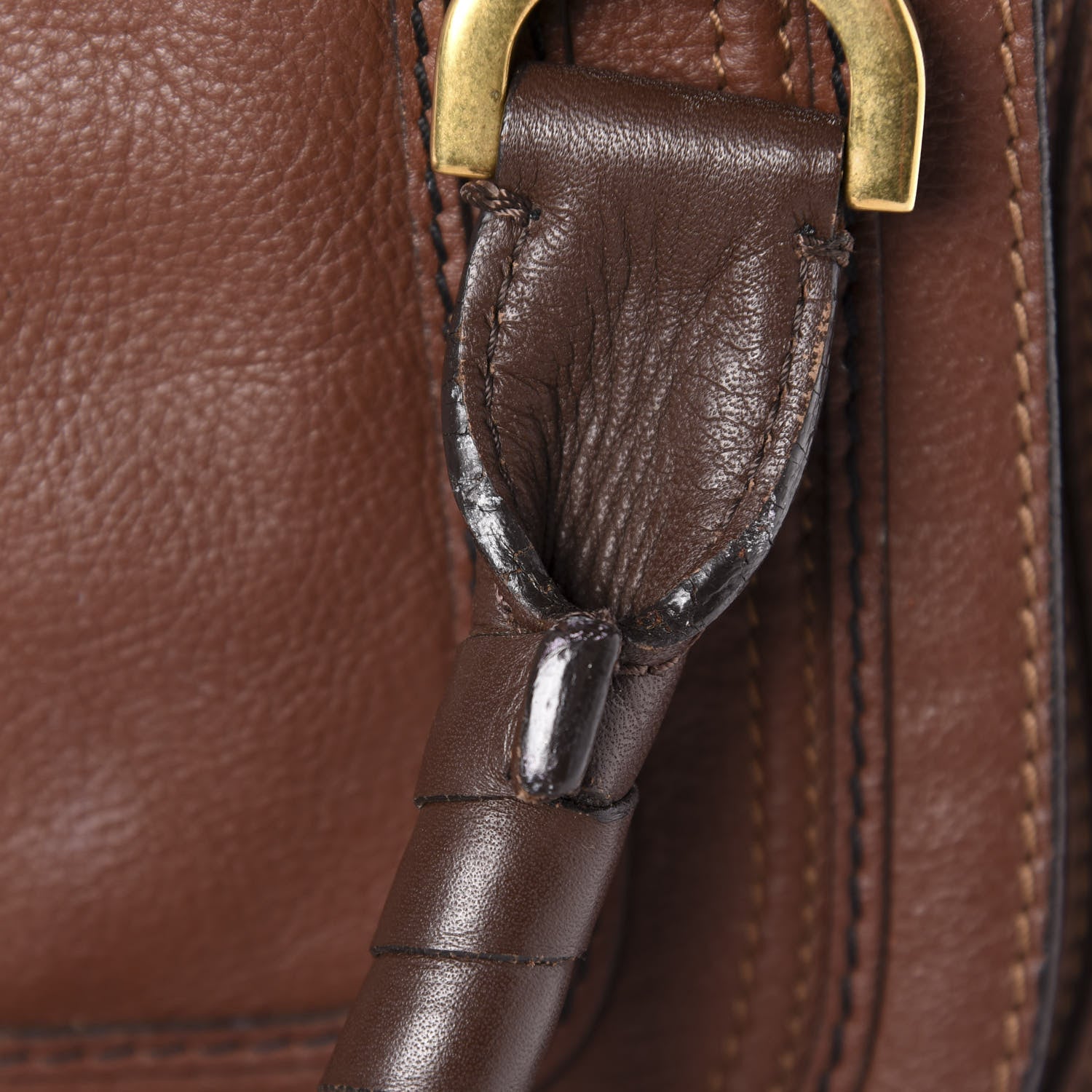 Chloe Calfskin Medium Marcie Satchel Ebony 15 of 17