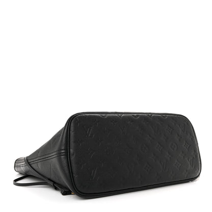 Louis Vuitton Empreinte Monogram Giant Neverfull MM Black 7 of 25