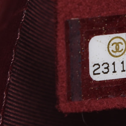 Chanel Caviar Quilted Medium Rock In Rome Single Flap Burgundy 7 of 10