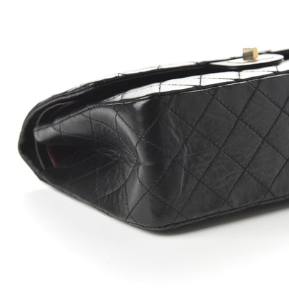 Chanel Aged Calfskin Quilted 2.55 Reissue 226 Flap Black 6 of 10