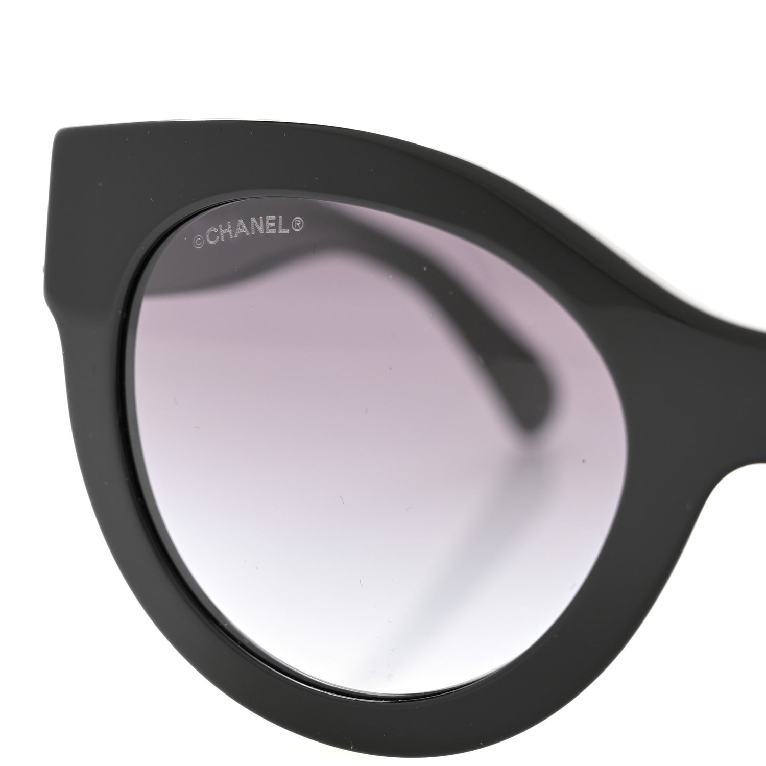 Chanel Crystal CC Sunglasses 5420-B-A Black 8 of 9