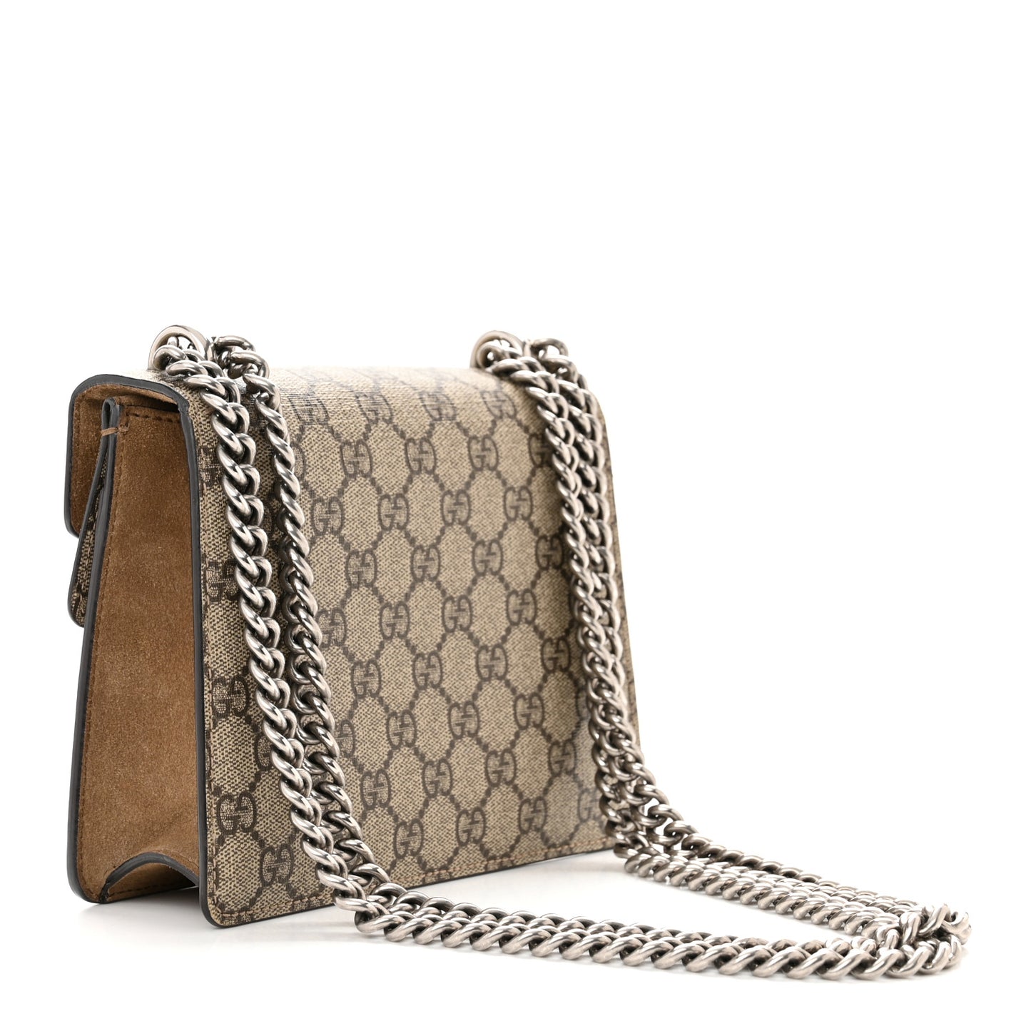 GG Supreme Monogram Mini Dionysus Shoulder Bag Taupe