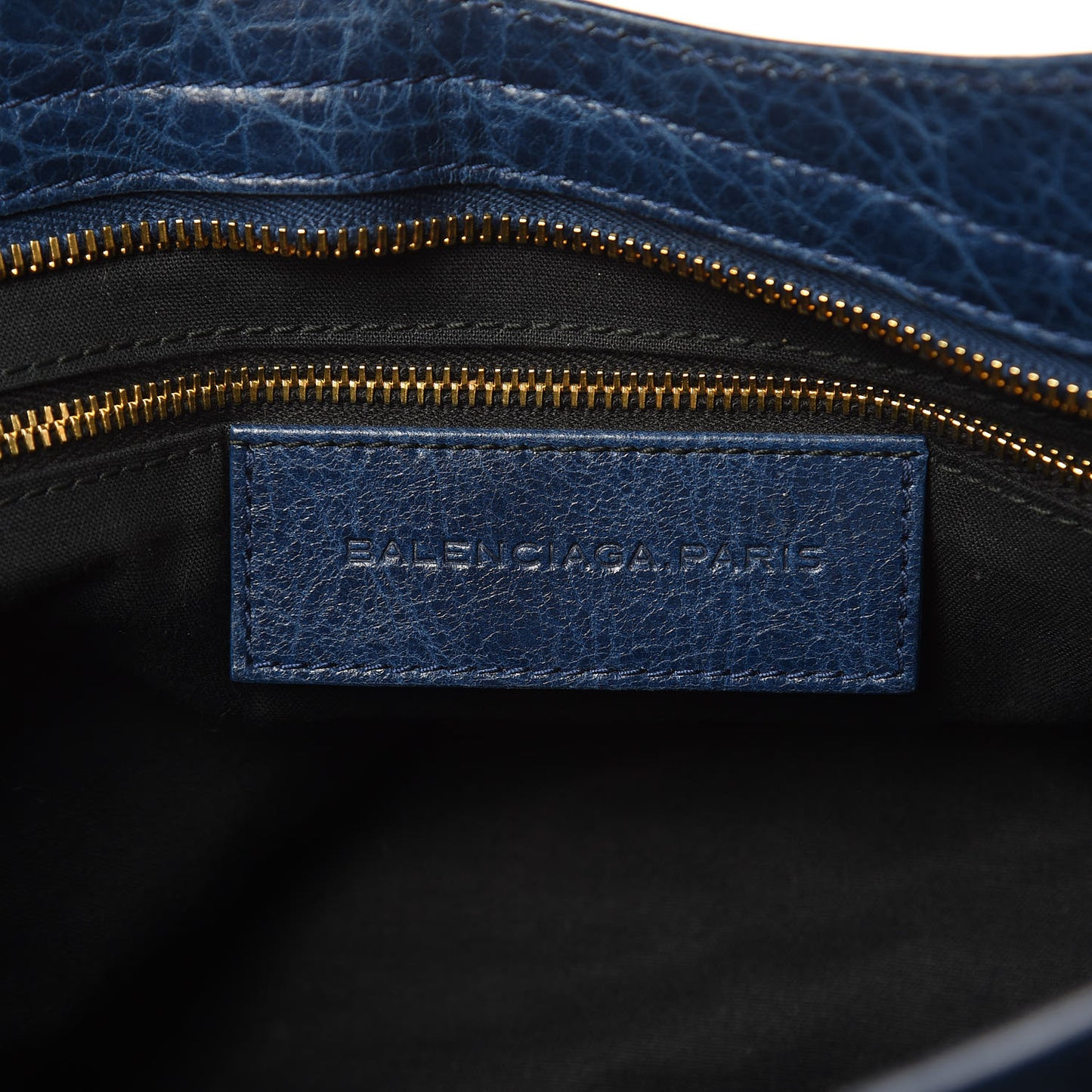 Agneau Giant 12 Gold Hardware City Bleu Mineral