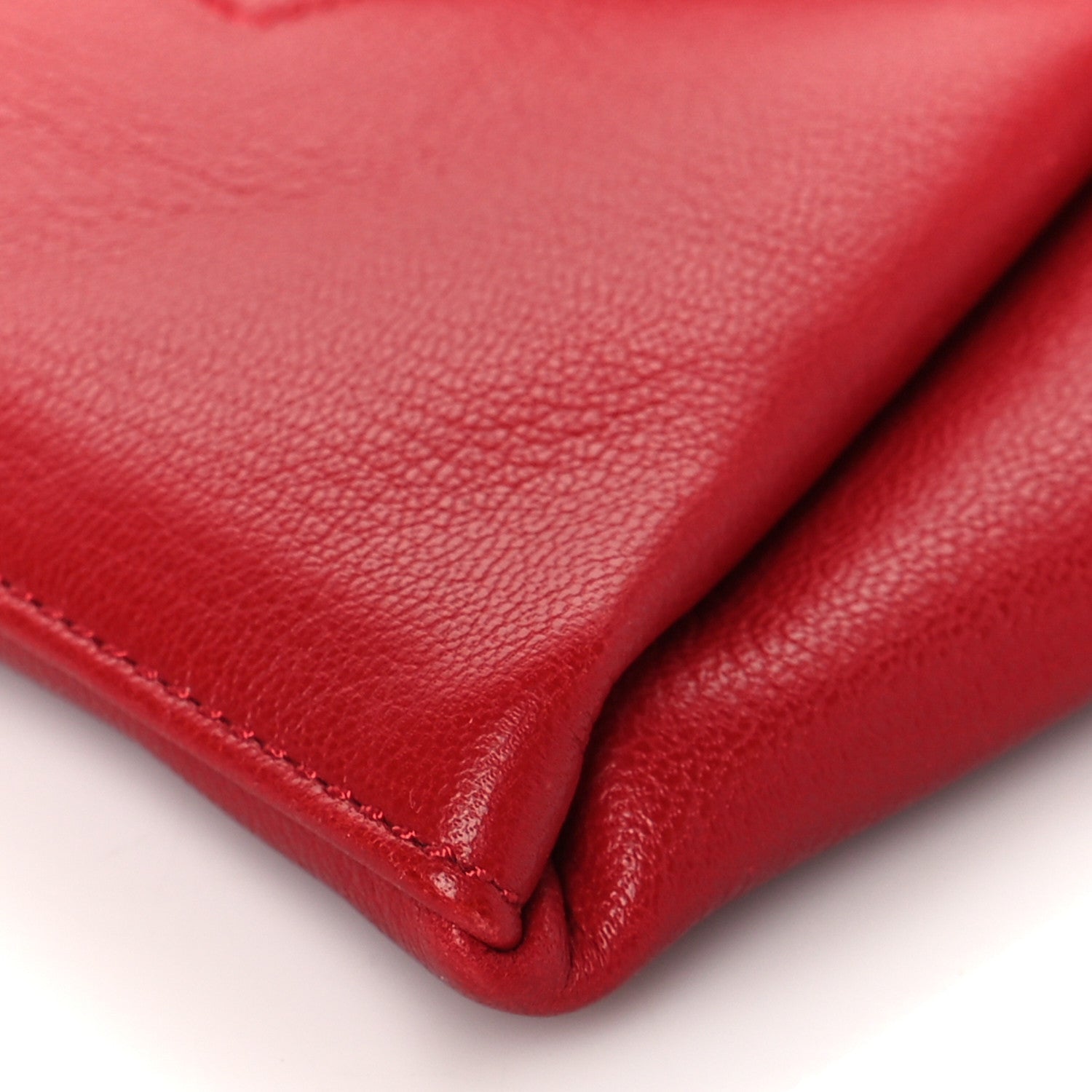 Givenchy Sugar Goatskin Medium Antigona Envelope Clutch Red 10 of 10