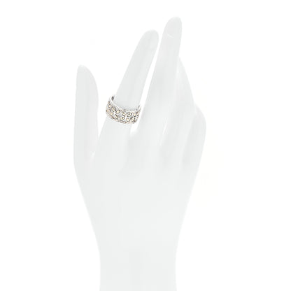 John Hardy Sterling Silver 18K Yellow Gold Batu Kawung Band Ring 54 7 2 of 6