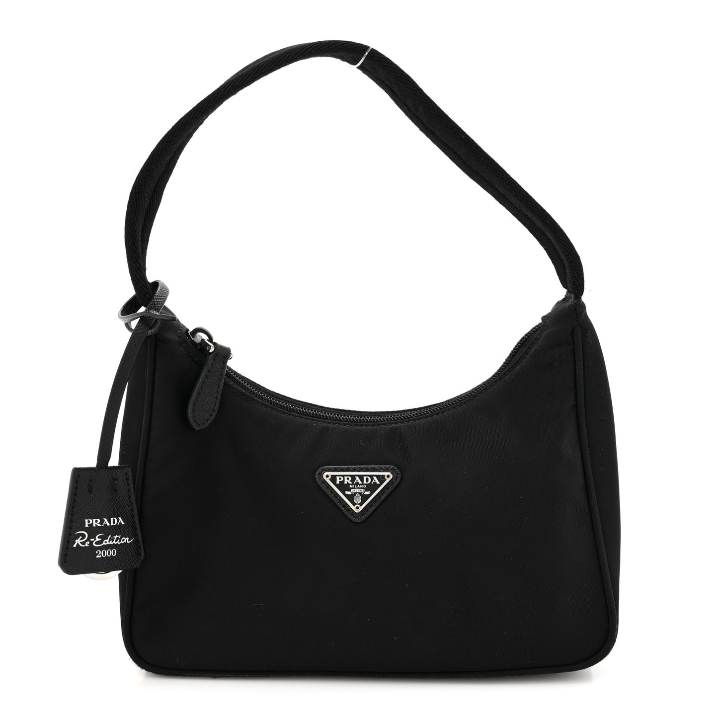 Tessuto Nylon Mini Re-Edition 2000 Bag Black