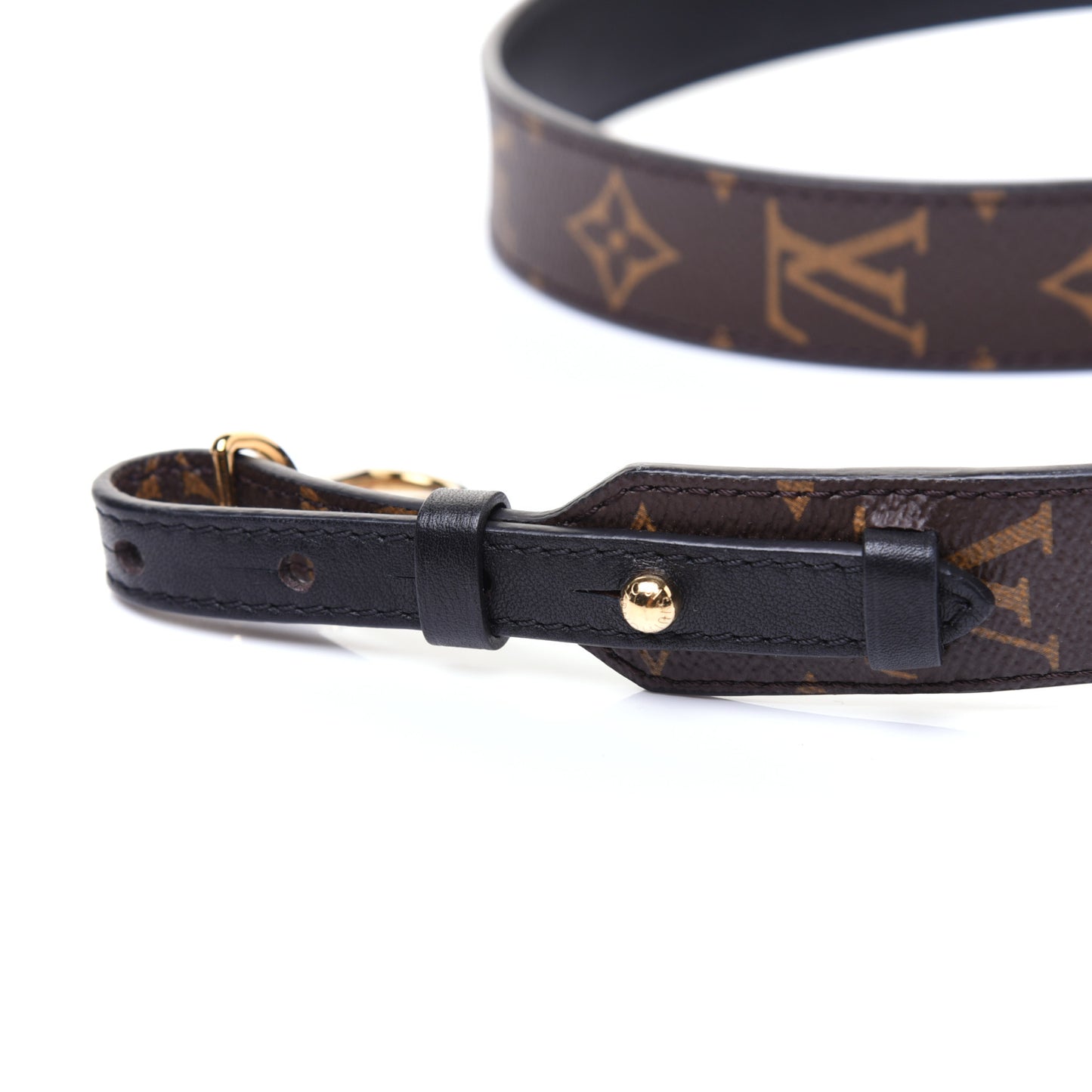 Monogram Bandouliere Shoulder Strap XL Black