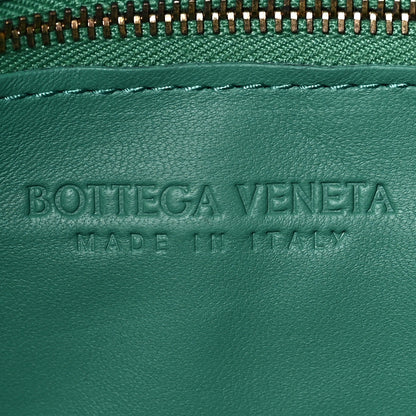 Bottega Veneta Lambskin Maxi Intrecciato Small Cassette Crossbody Bag Mermaid 6 of 8