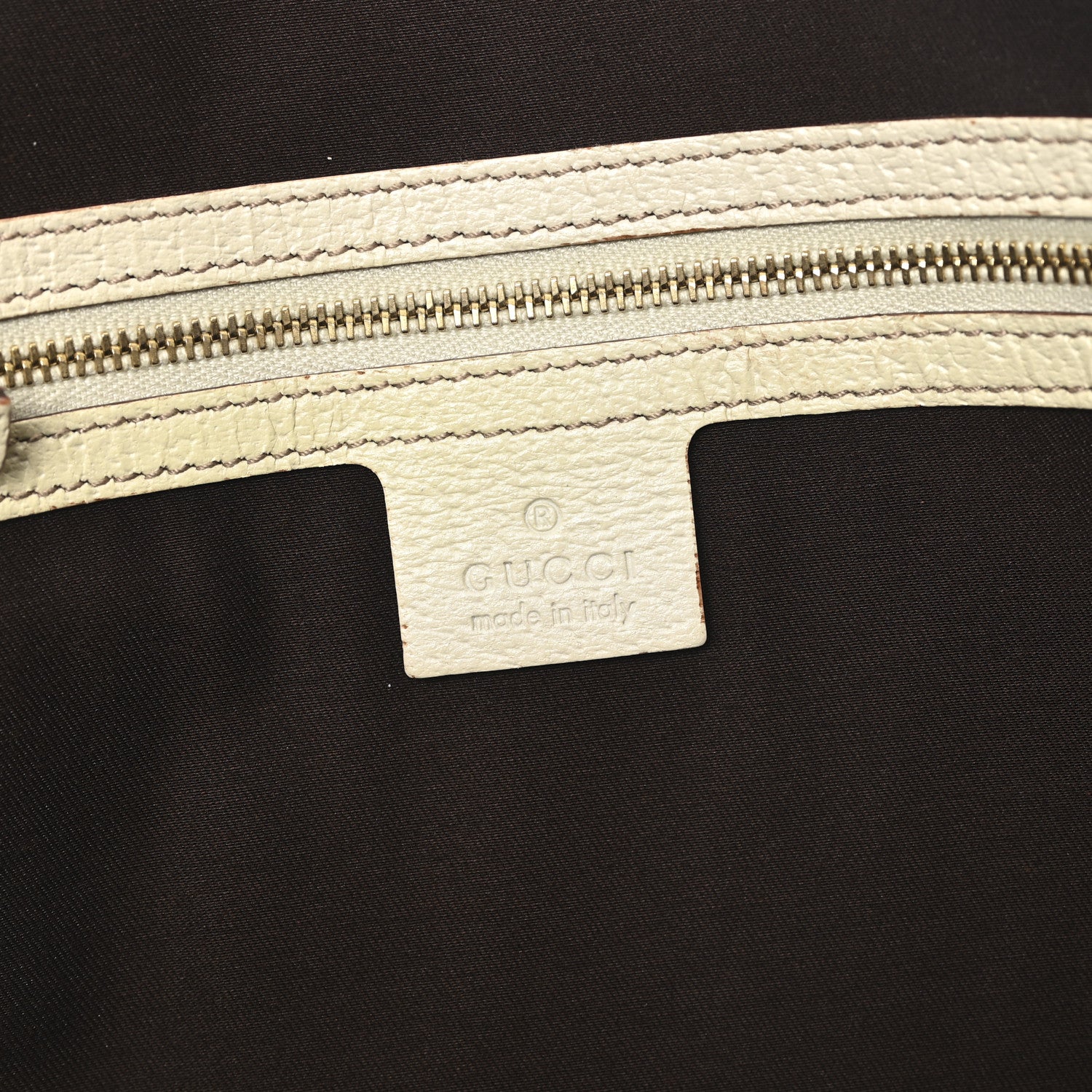 Gucci Monogram Charmy Tote Off White 6 of 10