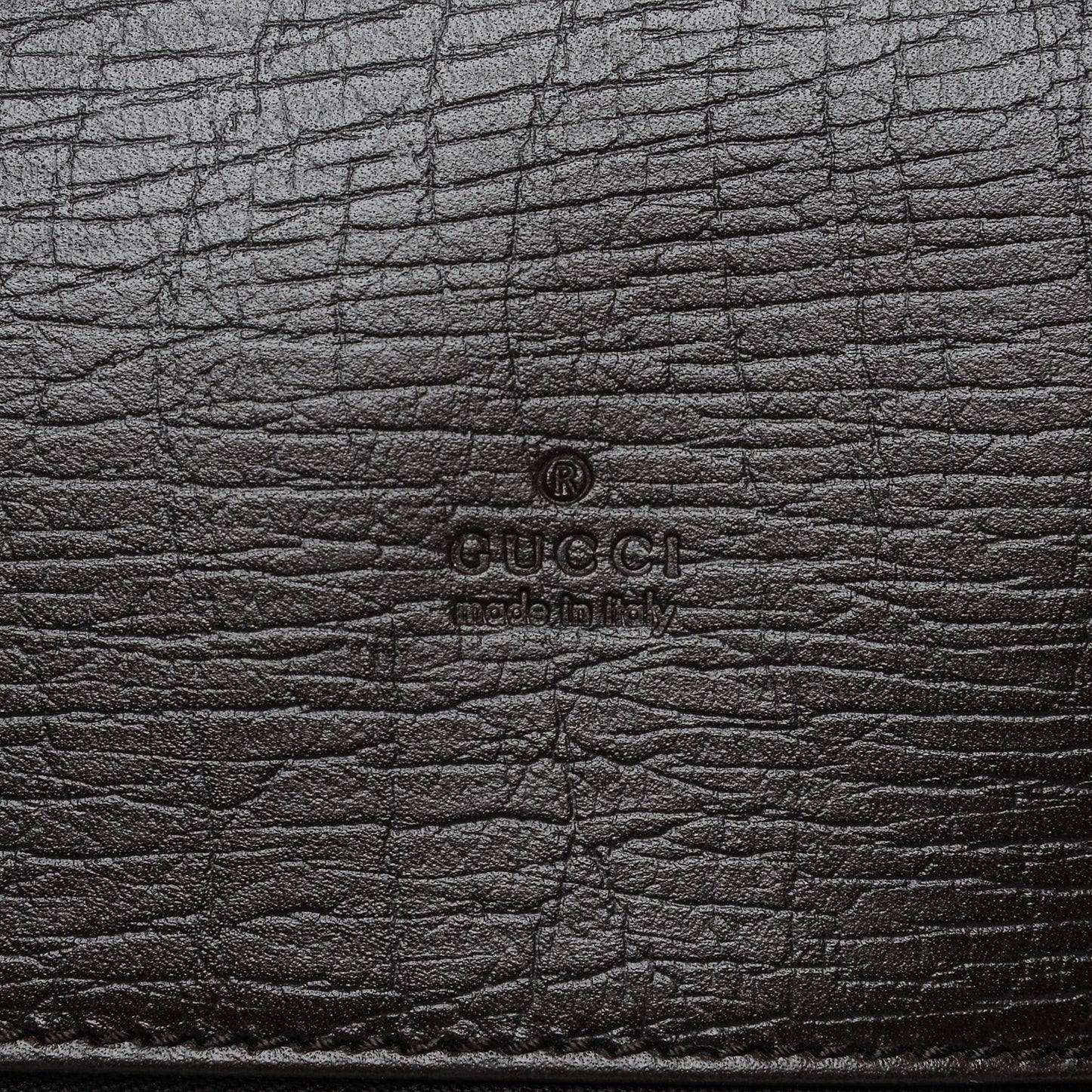 GG Plus Monogram Large Trolley Dark Brown