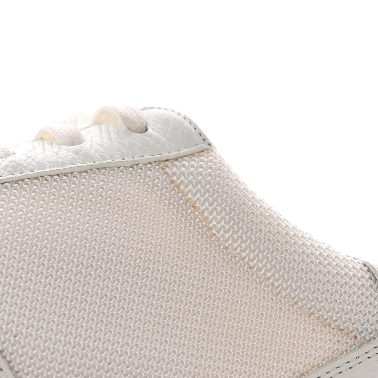 Calfskin Monogram Beverly Hills Sneakers 9 White Blue