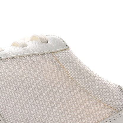 Louis Vuitton Calfskin Monogram Beverly Hills Sneakers 9 White Blue 19 of 21
