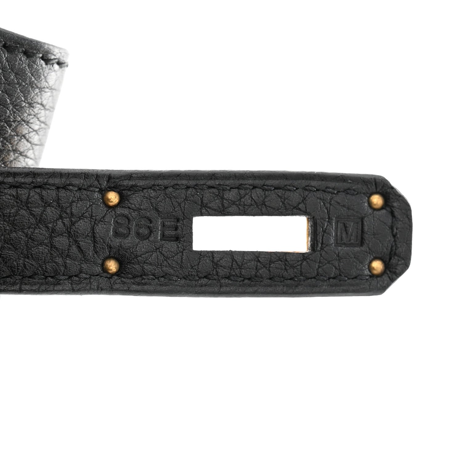 Hermes Togo So Kelly 26 Black 7 of 11