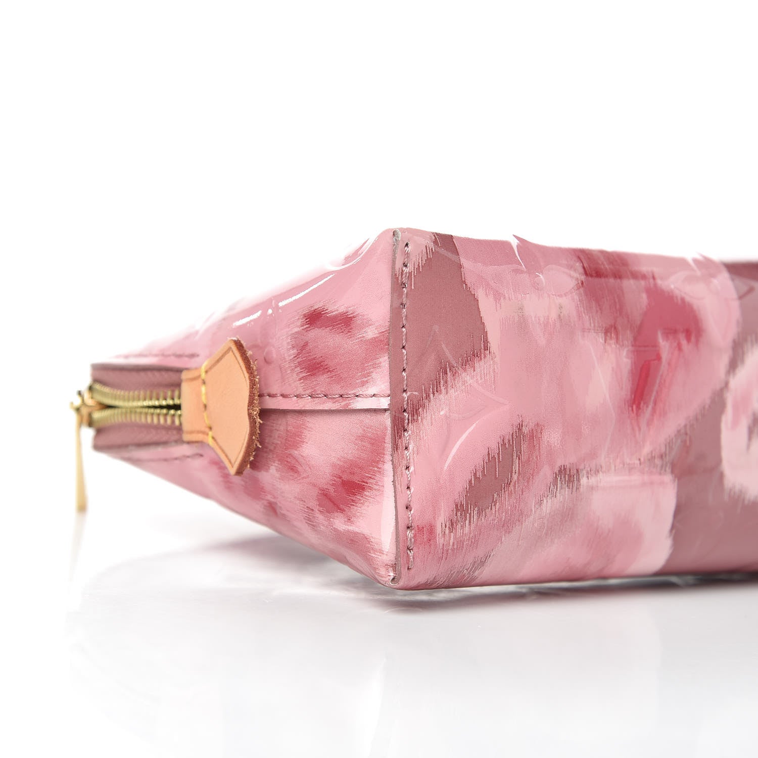 Louis Vuitton Vernis Ikat Cosmetic Pouch Rose Velours 7 of 8