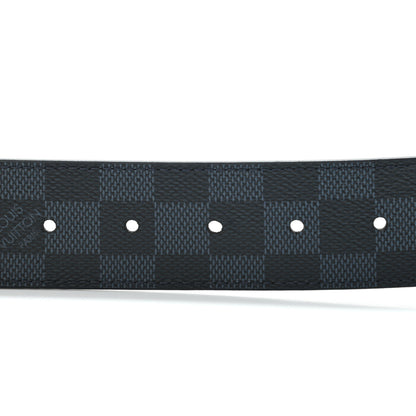 Louis Vuitton Damier Cobalt 40mm LV Initiales Belt 95 38 4 of 5