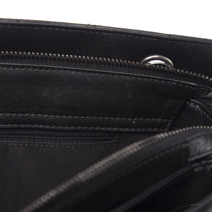 Chanel Calfskin Quilted Frame In Chain Tote Black 8 of 11