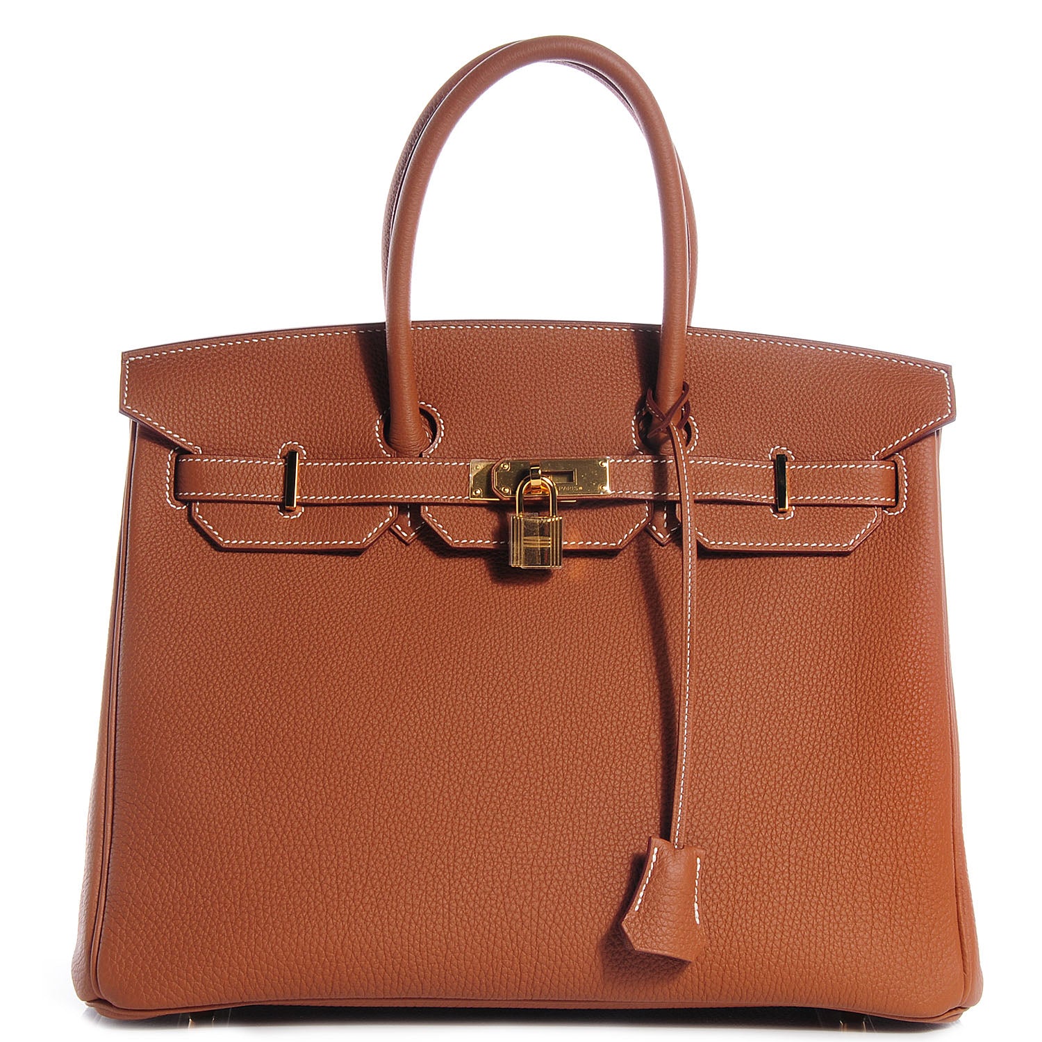 Hermes Togo Birkin 35 Gold 1 of 23