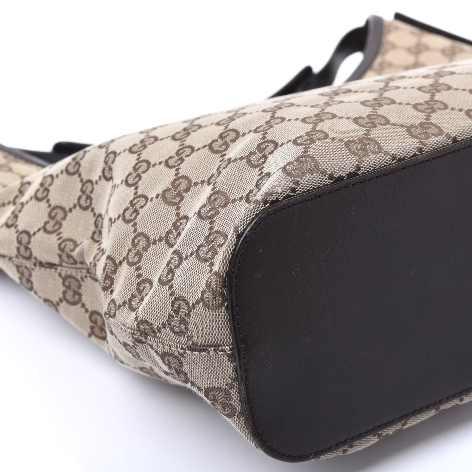 Gucci Monogram Hobo Dark Brown 7 of 12