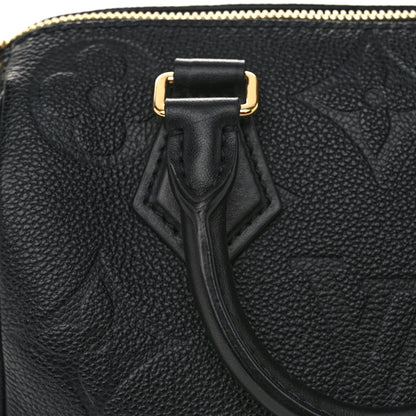 Louis Vuitton Empreinte Monogram Giant Speedy Bandouliere 20 Black 10 of 10