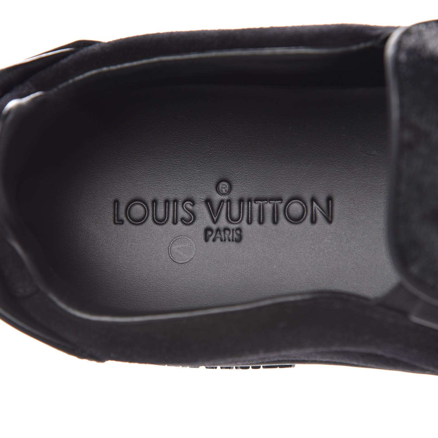 Louis Vuitton Pony Hair Frontrow Slip On Sneakers 8 Anthracite 6 of 9
