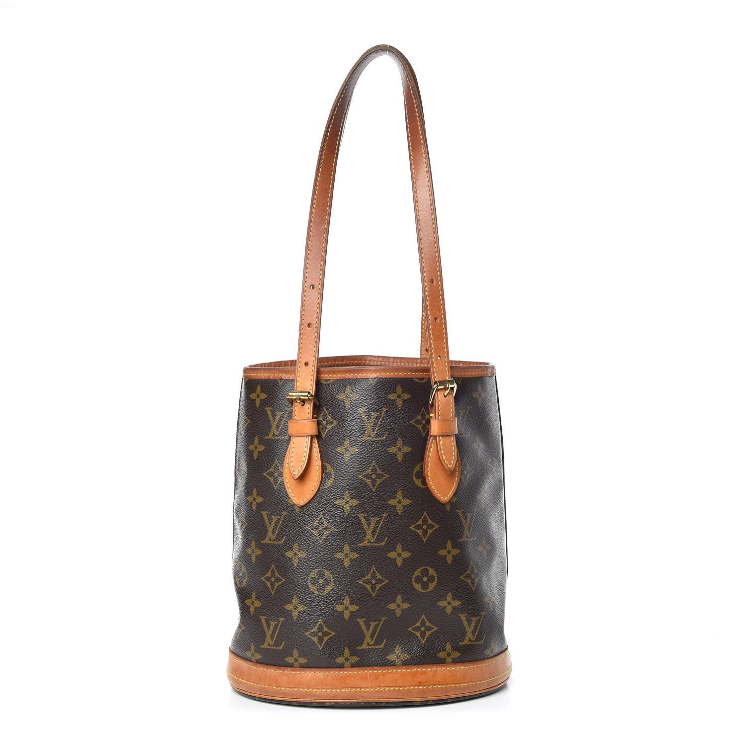 Louis Vuitton Monogram Petit Bucket 23 1 of 10