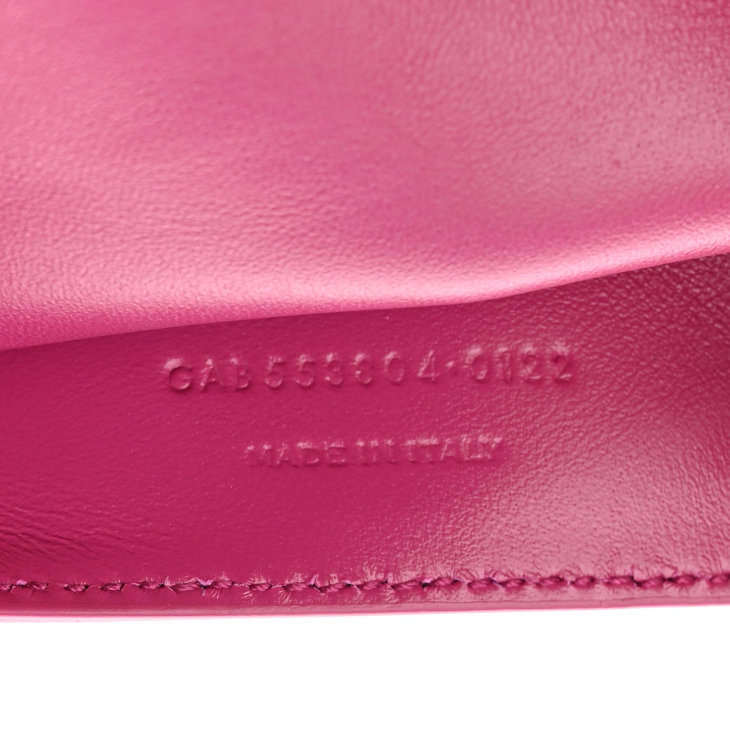 Smooth Calfskin Suede Medium Reversible Monogram Kate Satchel Rose Rubis