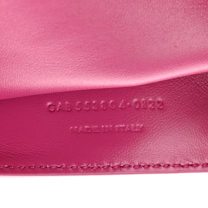 Saint Laurent Smooth Calfskin Suede Medium Reversible Monogram Kate Satchel Rose Rubis 7 of 20