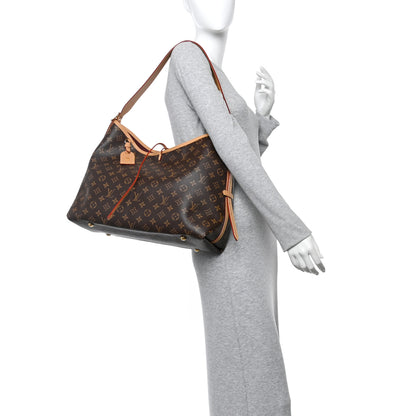 Louis Vuitton Monogram Carryall MM 2 of 9