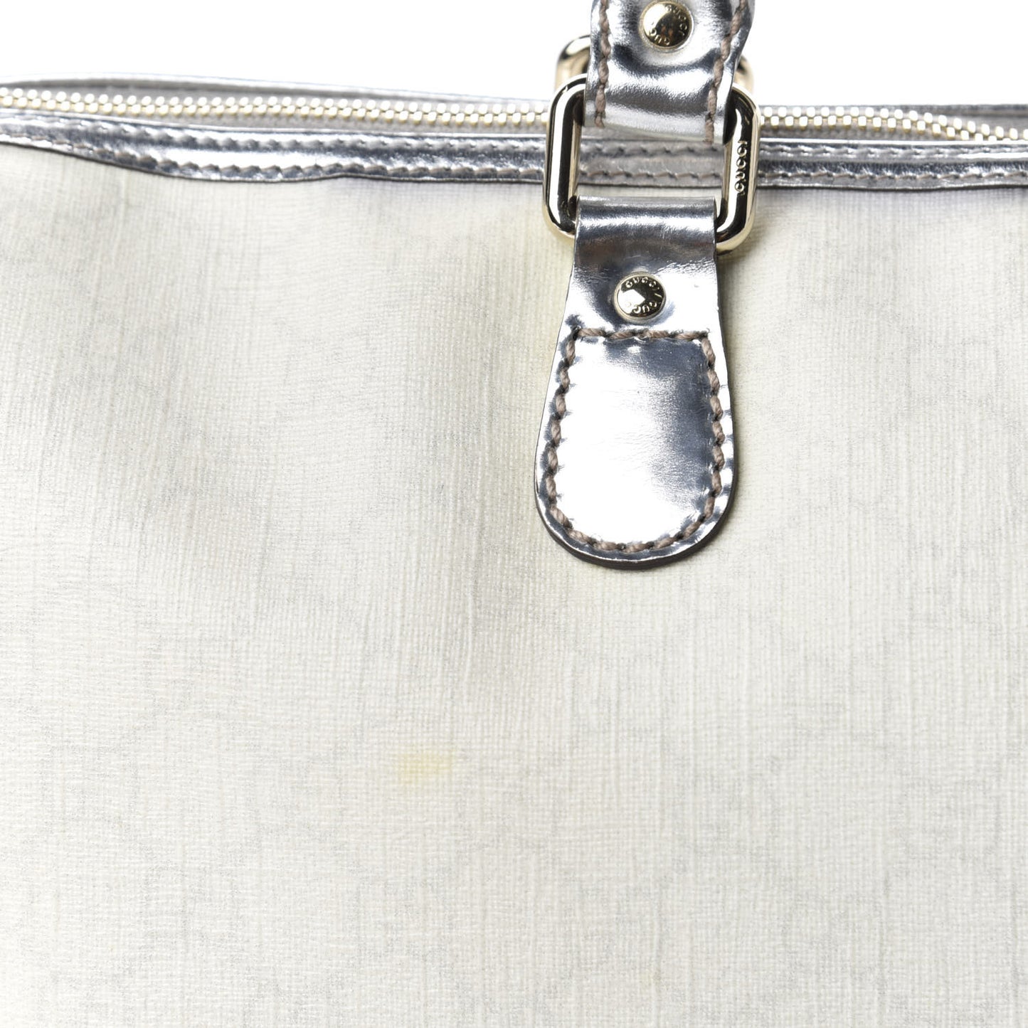 GG Plus Monogram Roma Print Medium Joy Tote Bag White