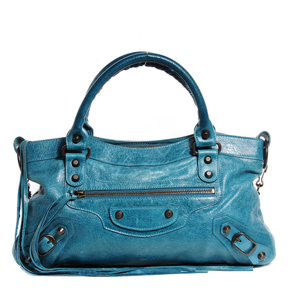 Balenciaga Chevre Classic Hardware First Aquamarine 1 of 13