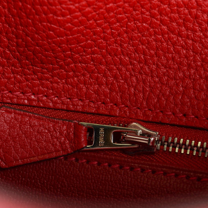 Hermes Togo Kelly Retourne 32 Rouge Casaque 18 of 24