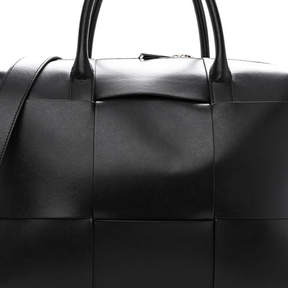 Bottega Veneta Calfskin Maxi Intrecciato Arco Briefcase Black 7 of 9