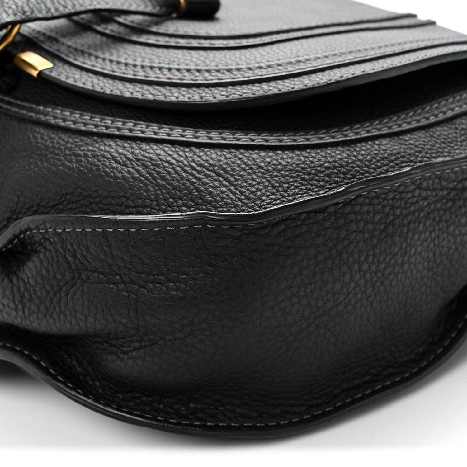 Chloe Calfskin Medium Marcie Satchel Black 10 of 10