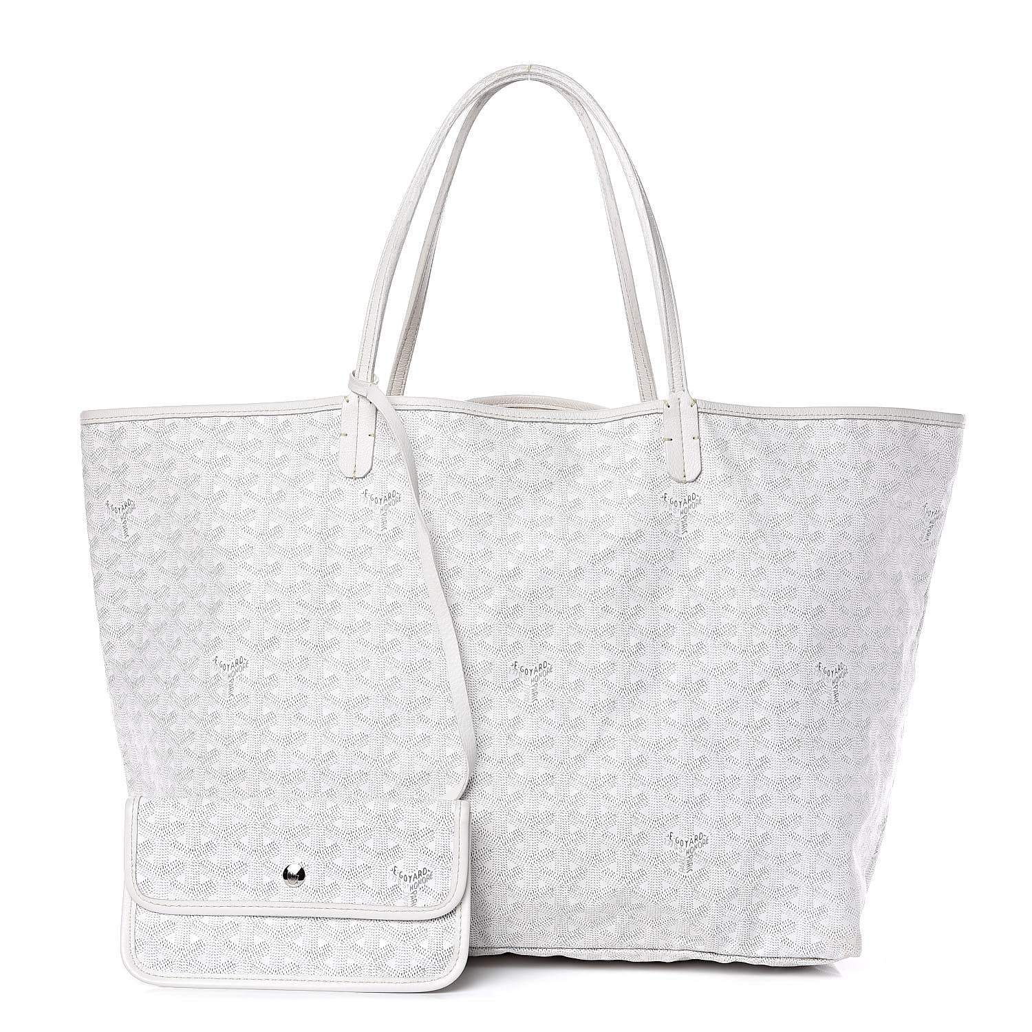Goyard Goyardine Saint Louis GM White 1 of 13