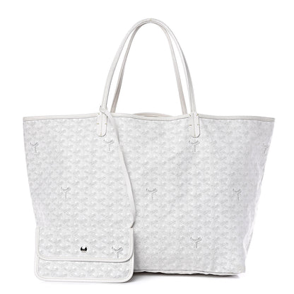 Goyard Goyardine Saint Louis GM White 1 of 13