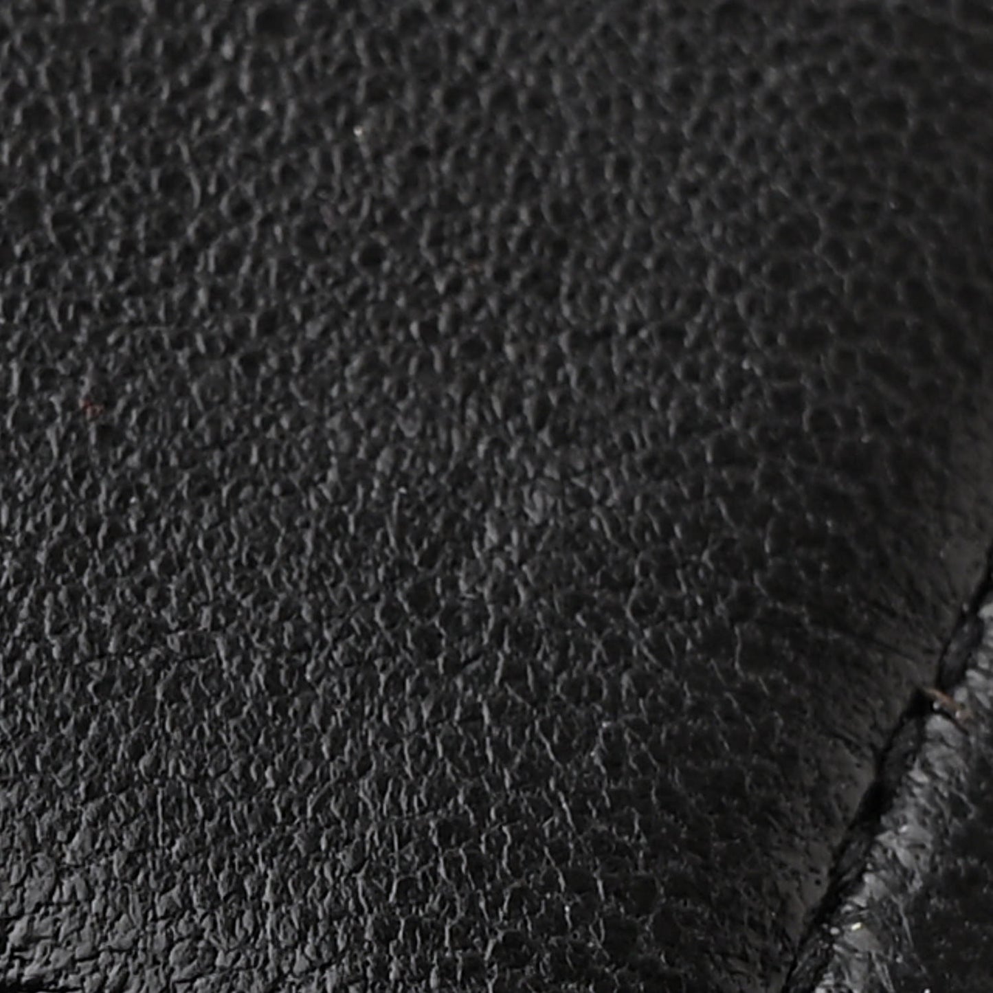 Lambskin Quilted Drawstring Backpack Black