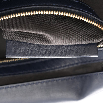Fendi Nappa FF 1974 Embossed Large Baguette Midnight 6 of 9