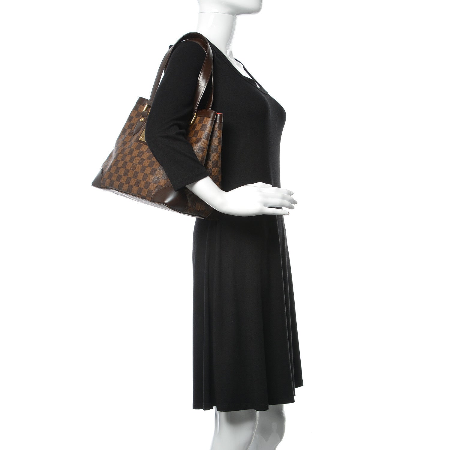 Louis Vuitton Damier Ebene Hampstead PM 2 of 13