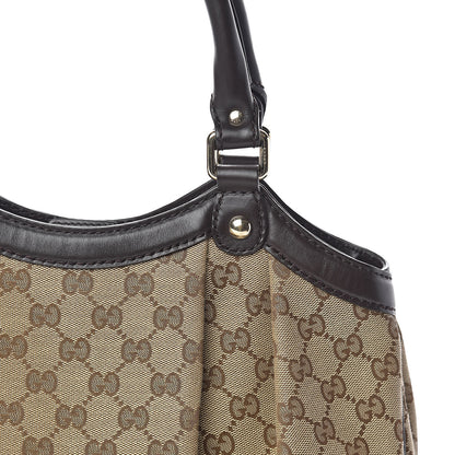 Gucci Monogram Medium Sukey Tote Dark Brown 11 of 11