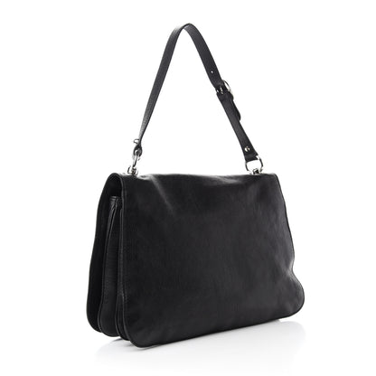 Gucci Calfskin Blondie Medium Shoulder Flap Black 3 of 10