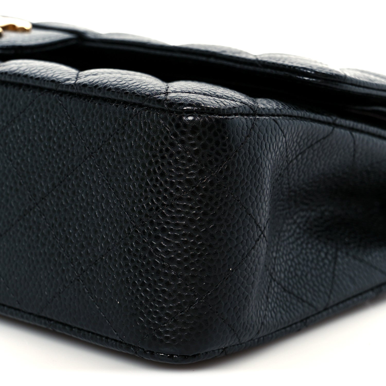 Chanel Caviar Quilted Medium Double Flap Black 11 of 12