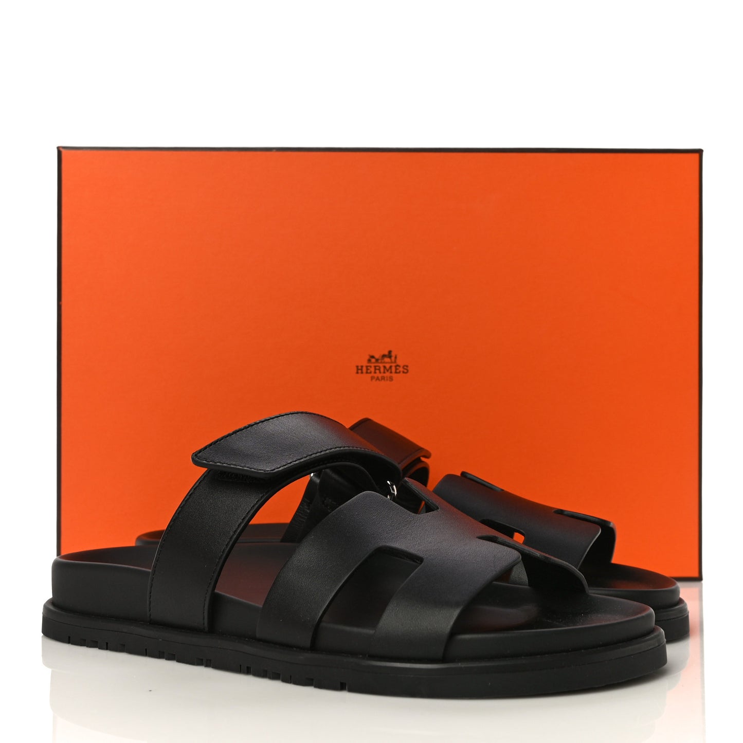 Calfskin Womens Chypre Sandals 37 Black