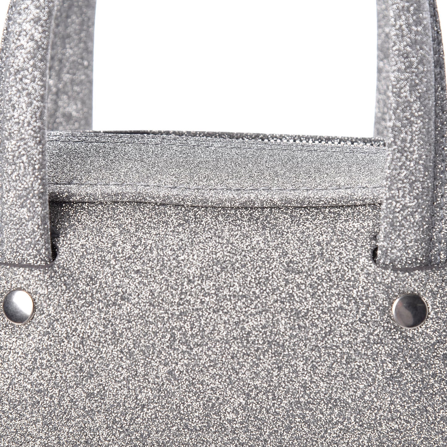 Glitter XS Triangle Duffle Argent Black