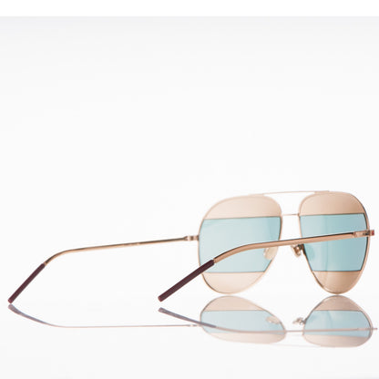 Christian Dior Split 1 Aviator Sunglasses Rose Gold 4 of 10