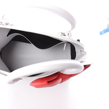 Balenciaga Calfskin Hello Kitty M Ville Top Handle Bag Optic White 4 of 9