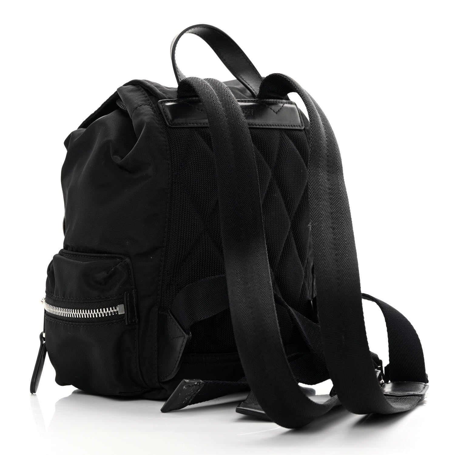 Burberry Nylon Logo Print Small Rucksack Backpack 3 of 17