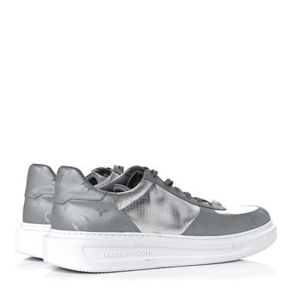 Louis Vuitton Canvas Monogram Beverly Hills Sneakers 11 Argent 4 of 15