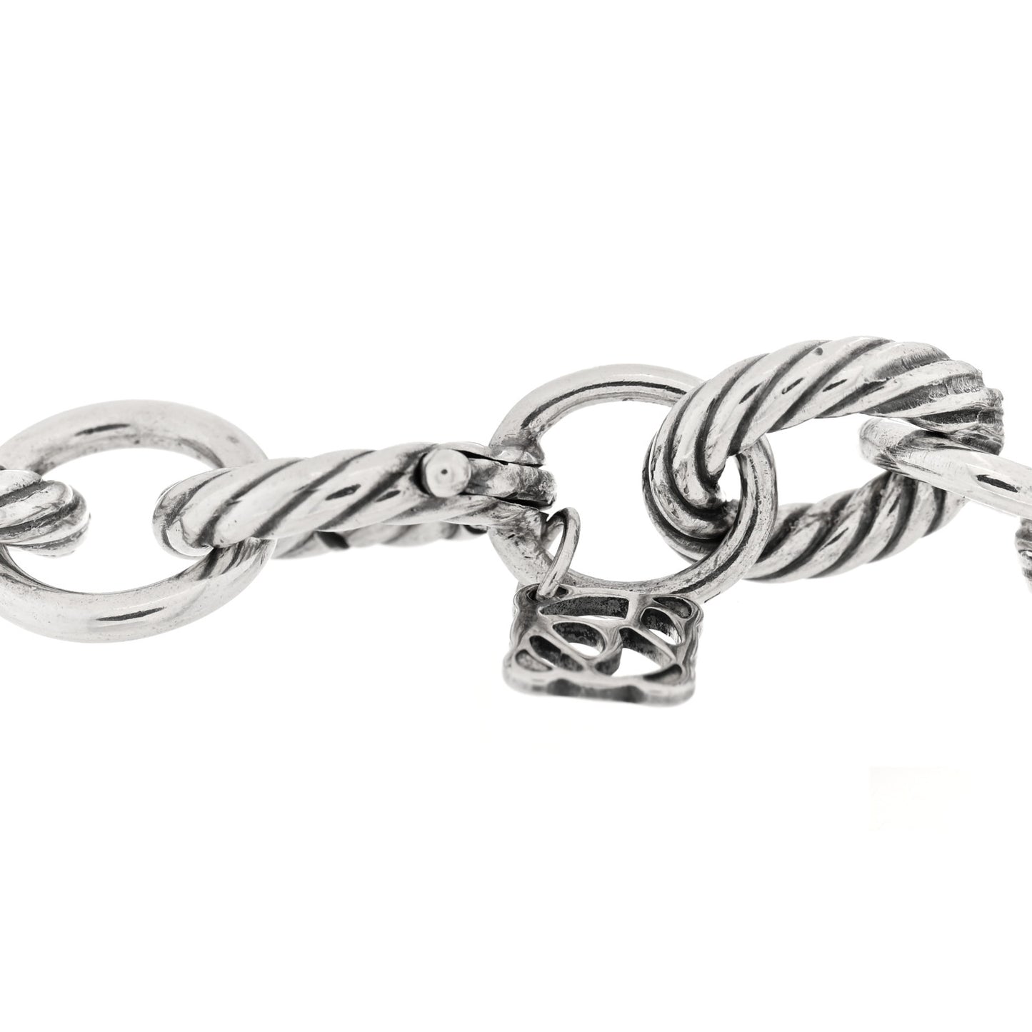 Sterling Silver 10mm Medium Oval Link Bracelet